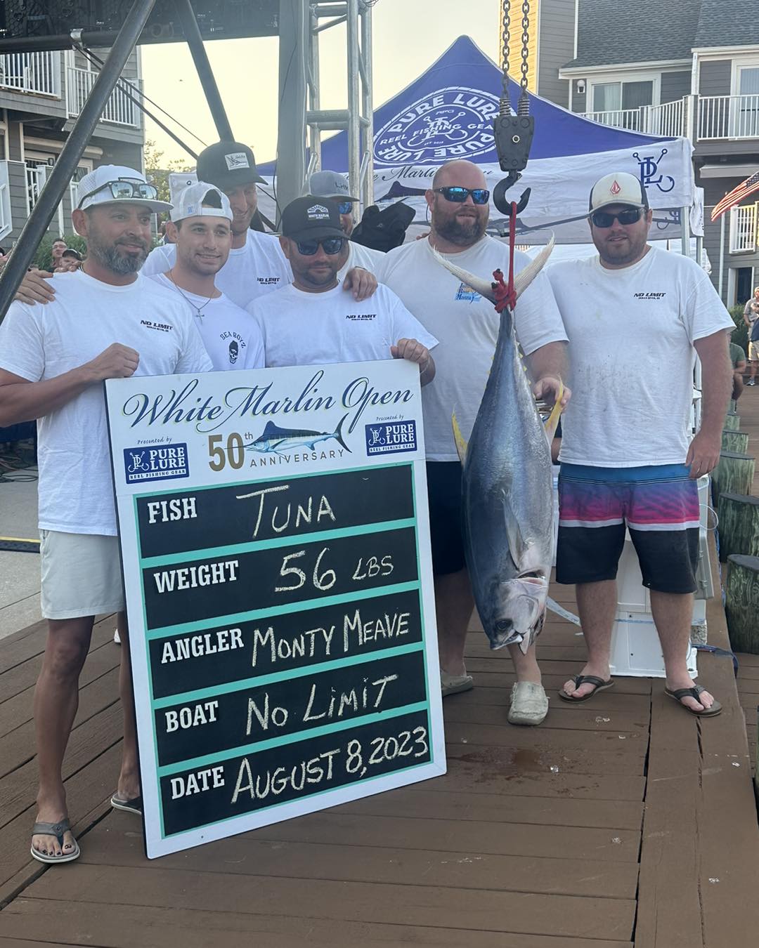 10 – 12 Foot Seas, But $70,000 Tuna Hits Board for Day 2 of The 50th White Marlin Open
