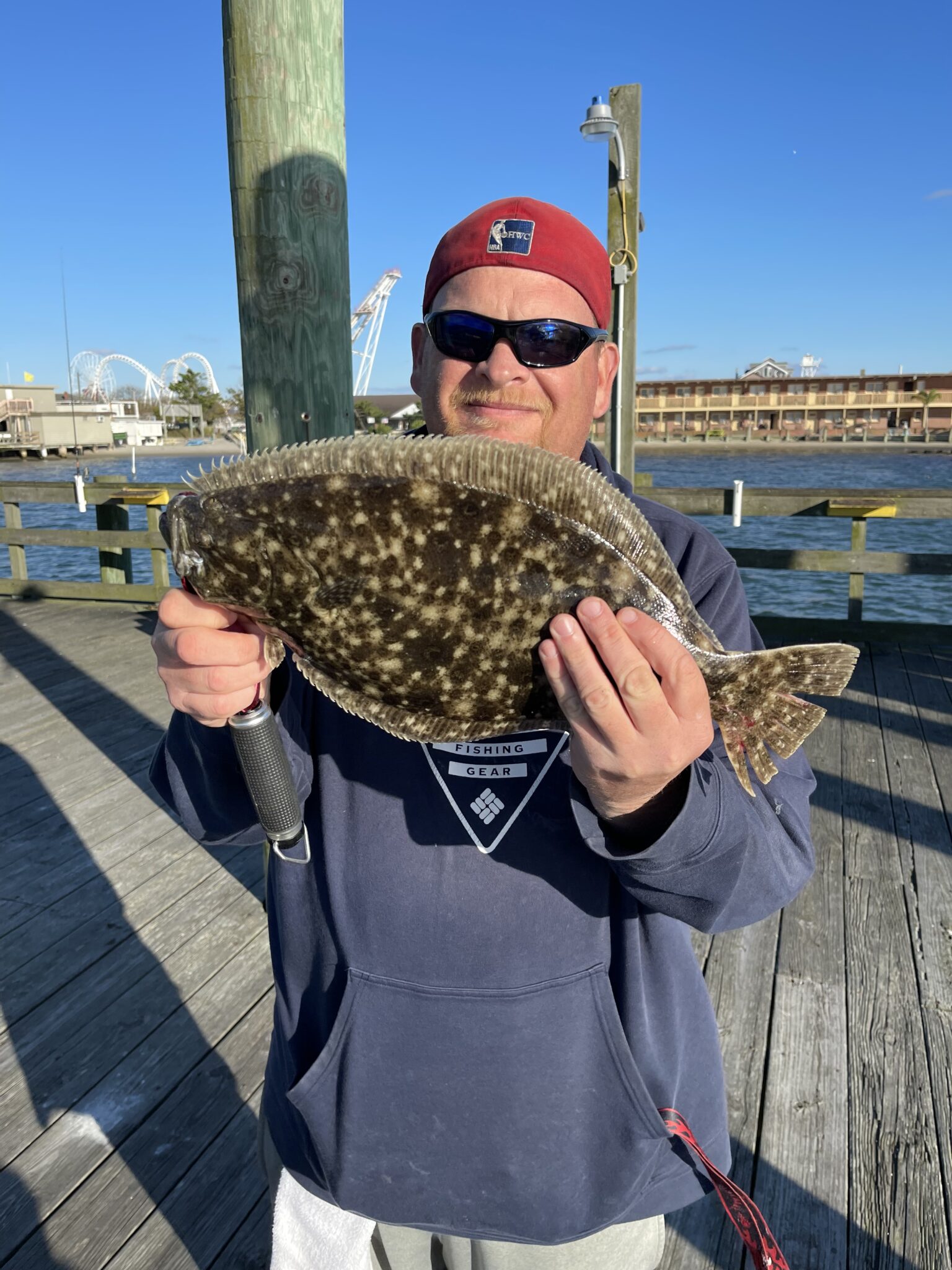 Big Bay Flounder Keep Comin' Ocean City MD Fishing