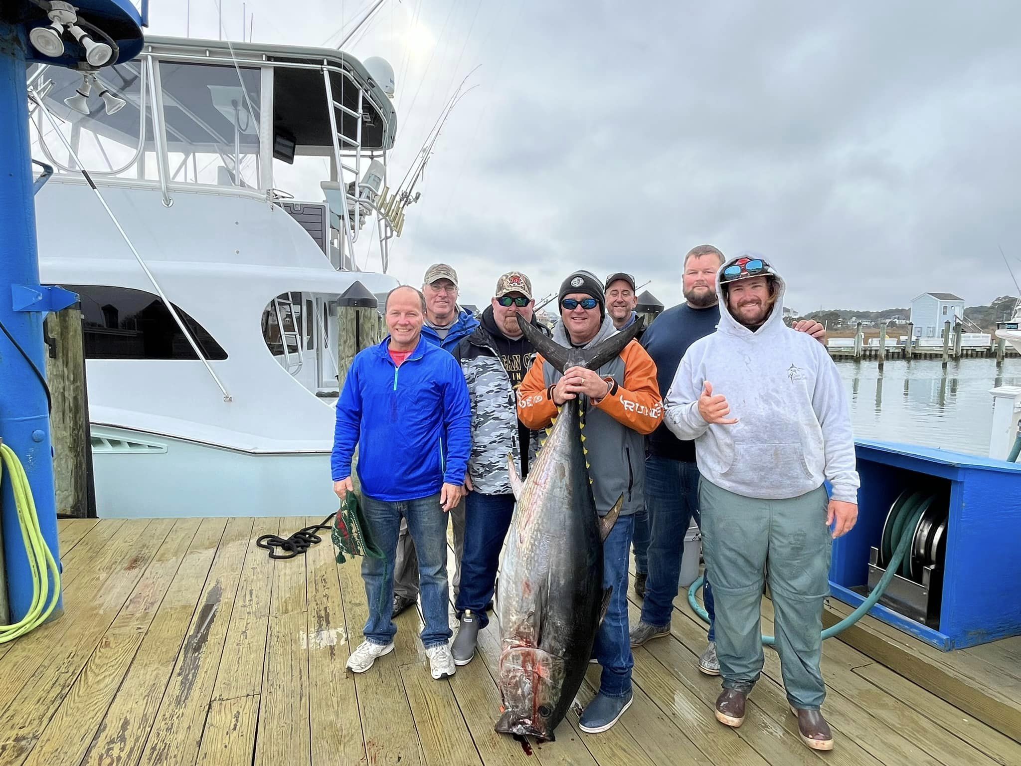 Giant Bluefin Tuna 9 Miles Off of Ocean City