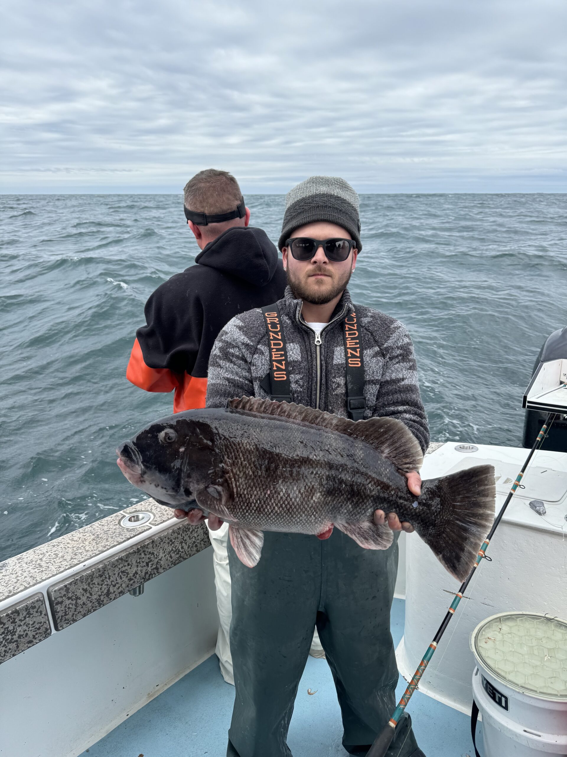 Big Tog, Big Bluefish And A Good Flounder Bite - Ocean City Md Fishing