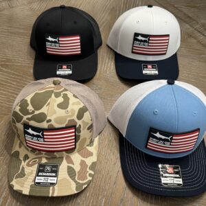 Fish in OC Rubber Patch Flag Hat