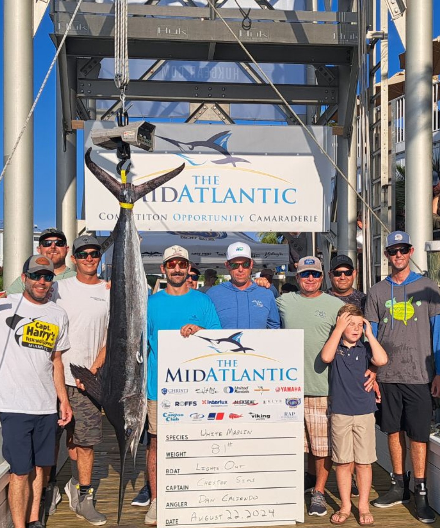 Big Blue Marlin and New First Place White Highlight Day 4 of the 2024