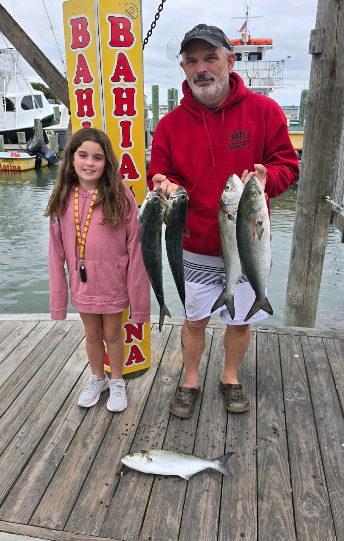 Some Bluefish in the Wind