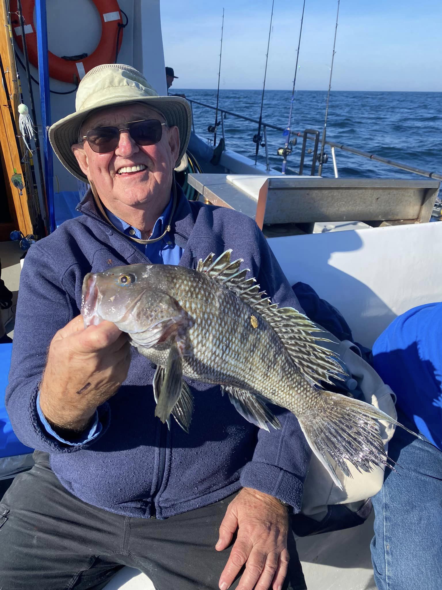 Good Fishing, But The WInd’s Gonna Get Us