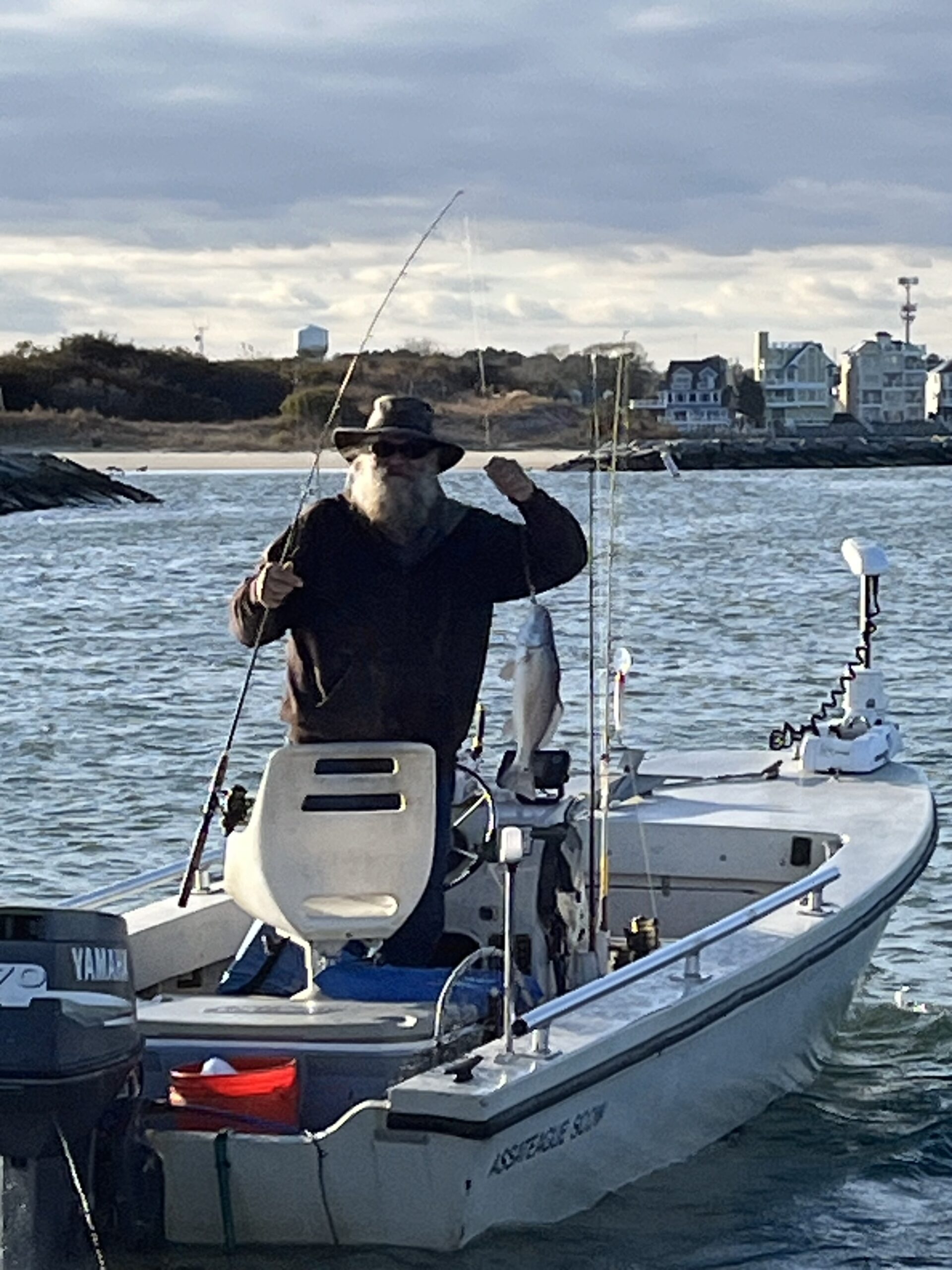 Still Some Reds on the South Jetty