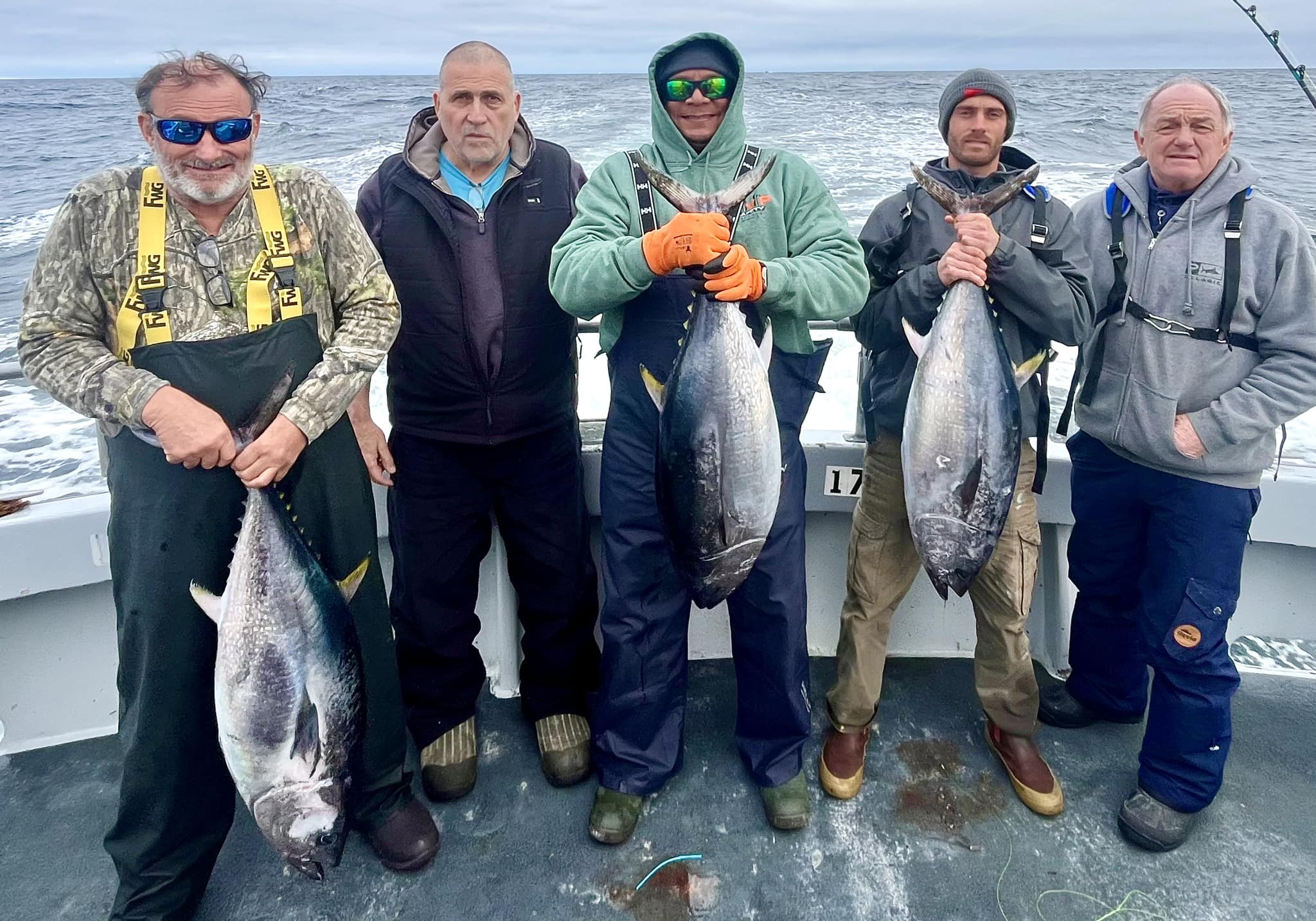 Stripers, Drum, Bluefins And A Boat Limit of Sea Bass