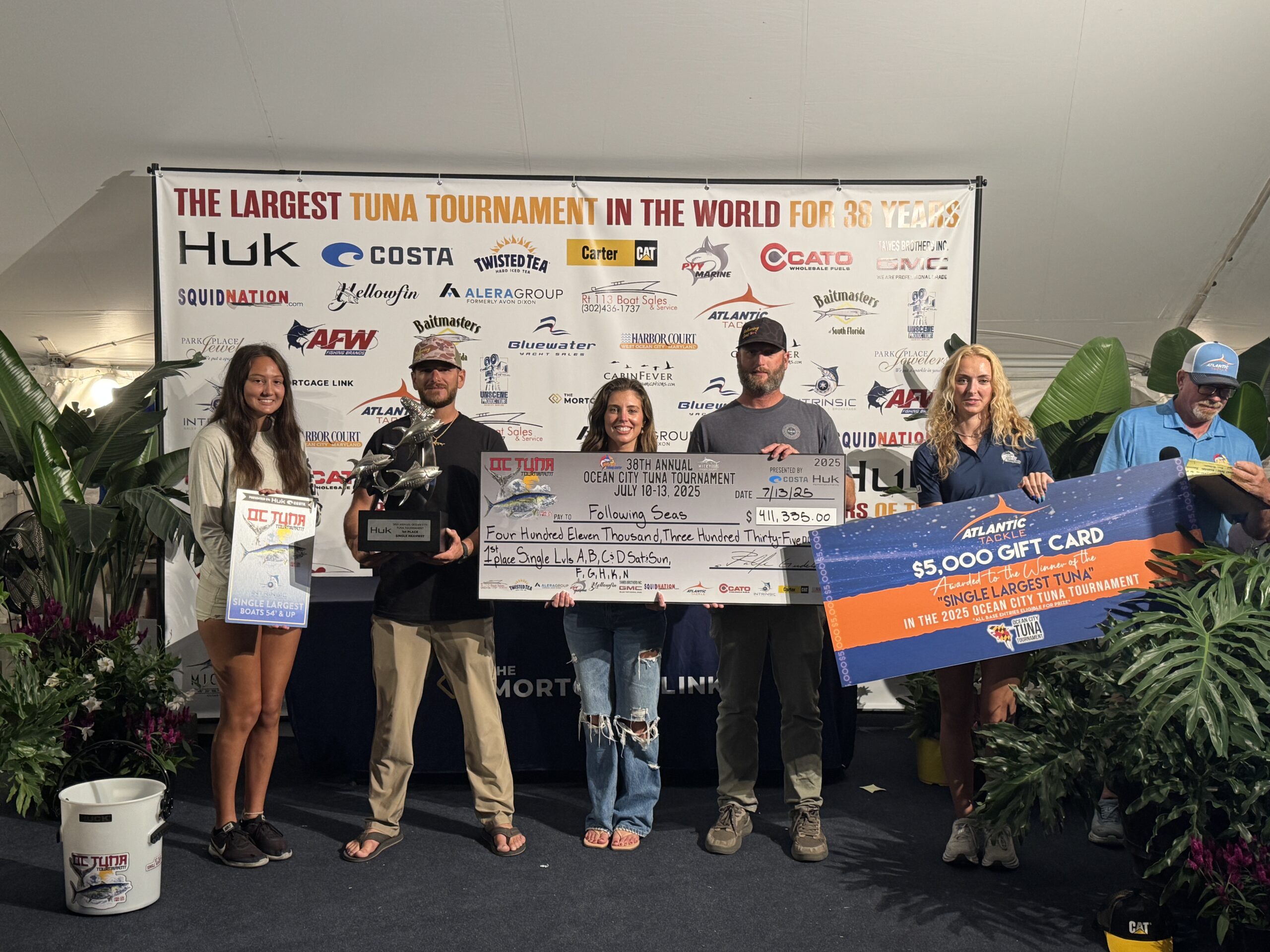 2025 OC Tuna Tournament Results and A 10 Pound Flounder