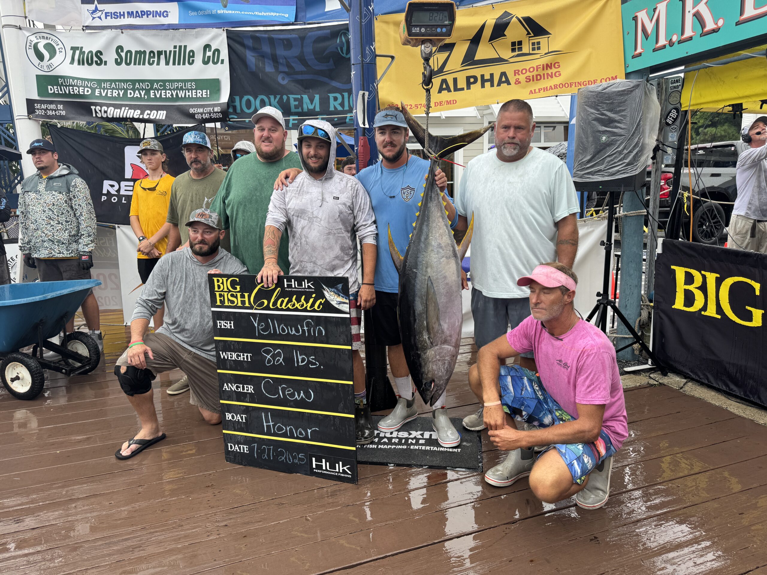 82 Pound Yellowfin Wins $458,000 in 2025 HUK Big Fish Classic