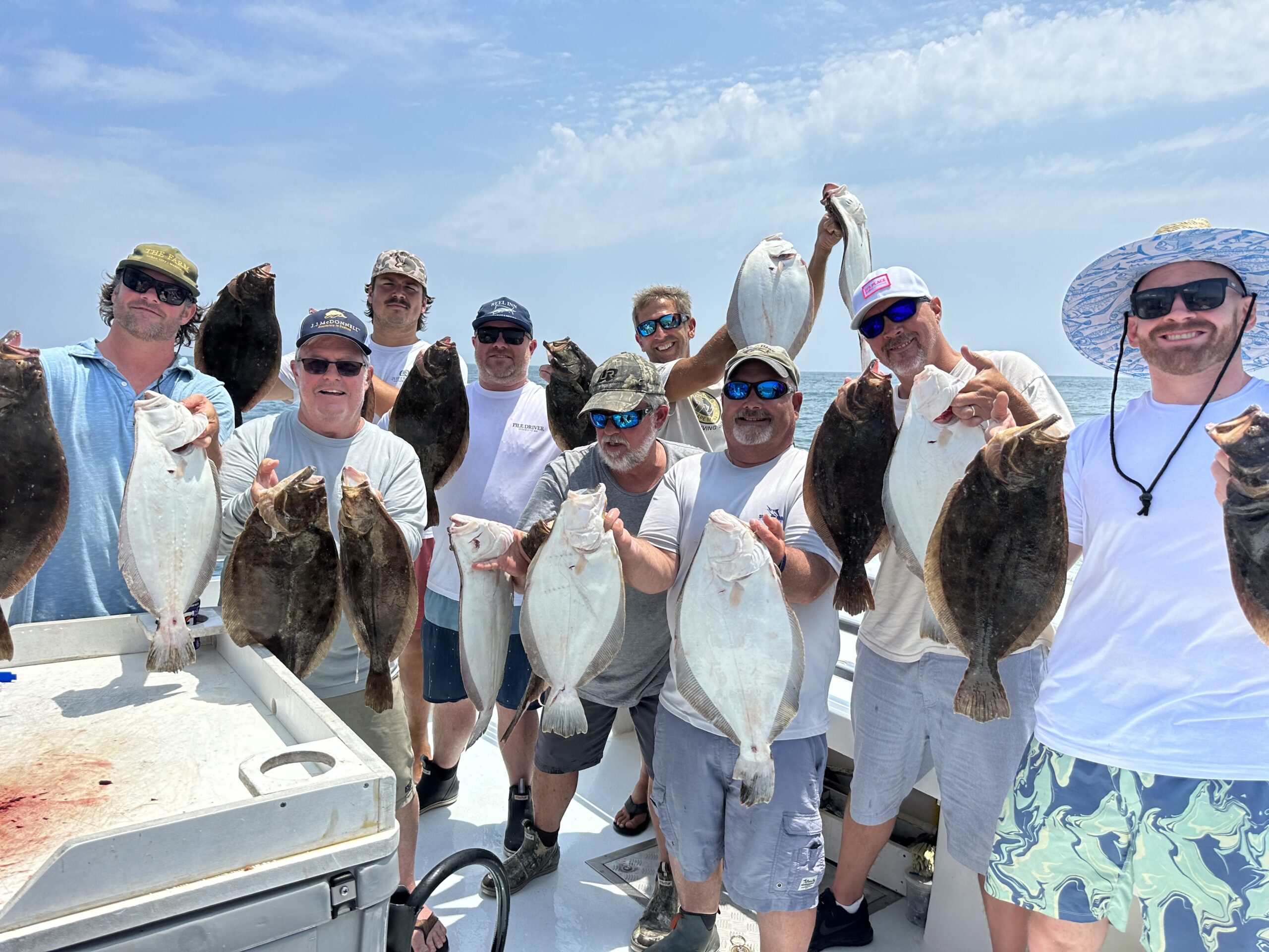 Tuna, Stripers, Bluefish, Sea Bass and A Flounder Mugfest