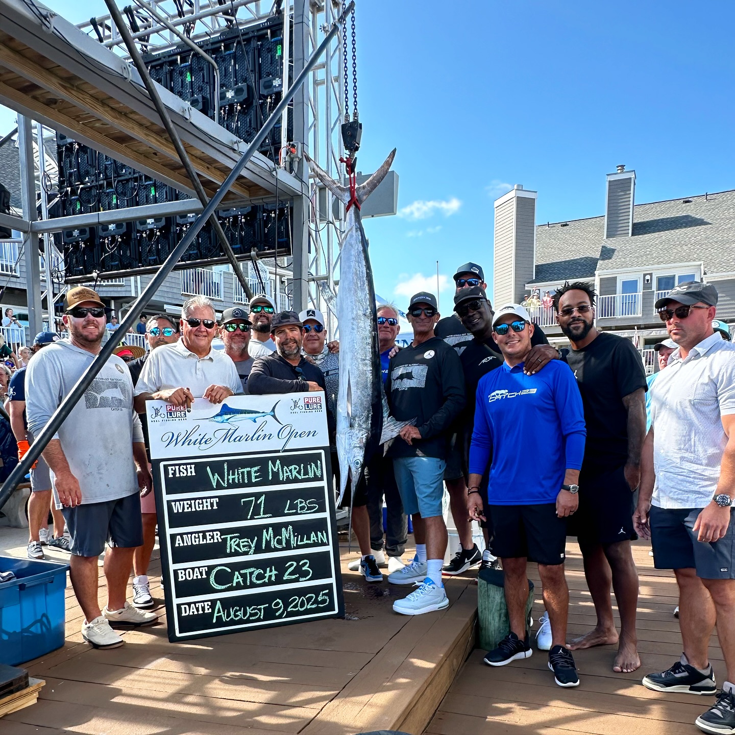 Michael Jordan’s Catch 23 Lands in Second Place on Day 6 of the 2025 White Marlin Open