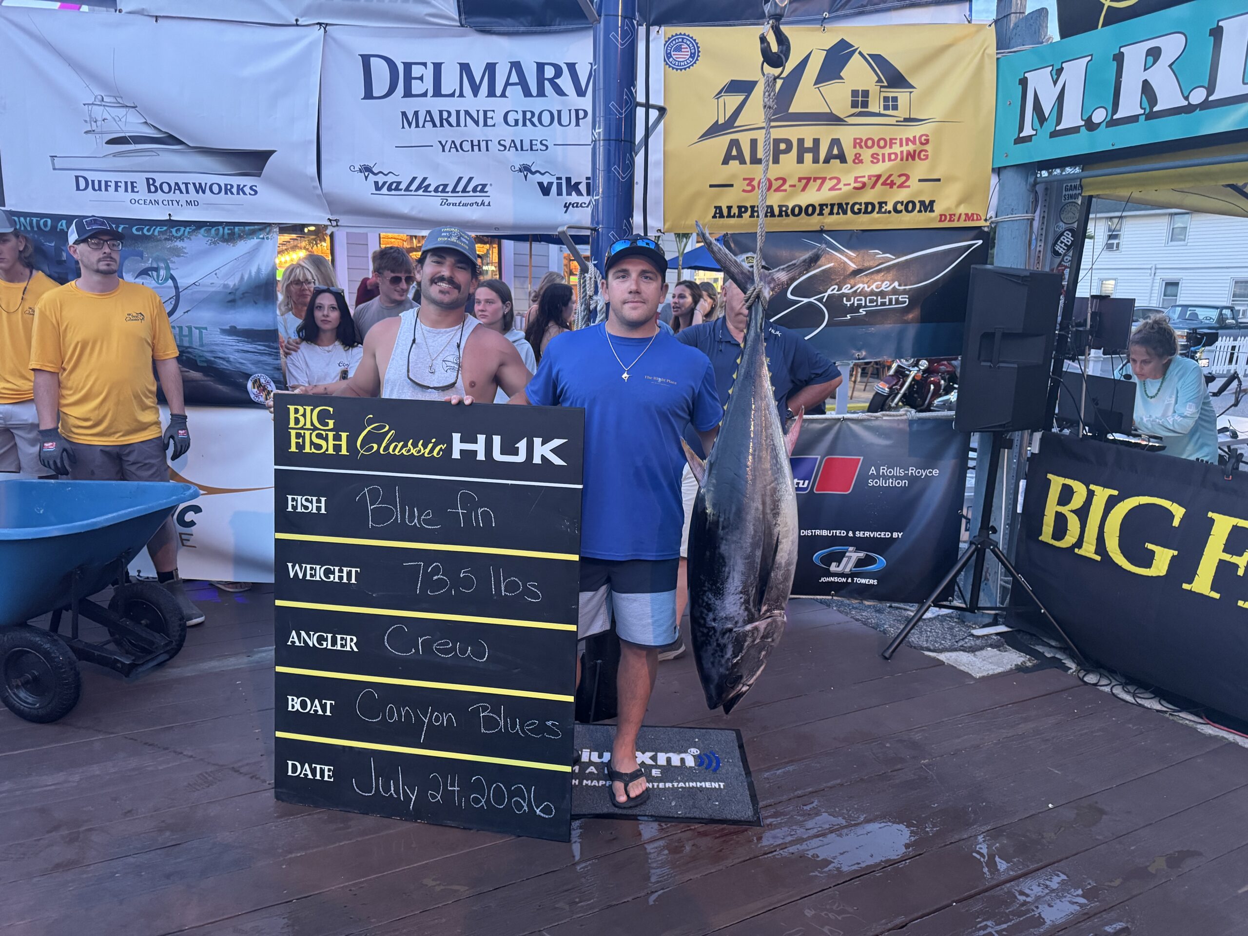 Bluefins Hit The Dock for Day 1 of the 2026 HUK Big Fish Classic