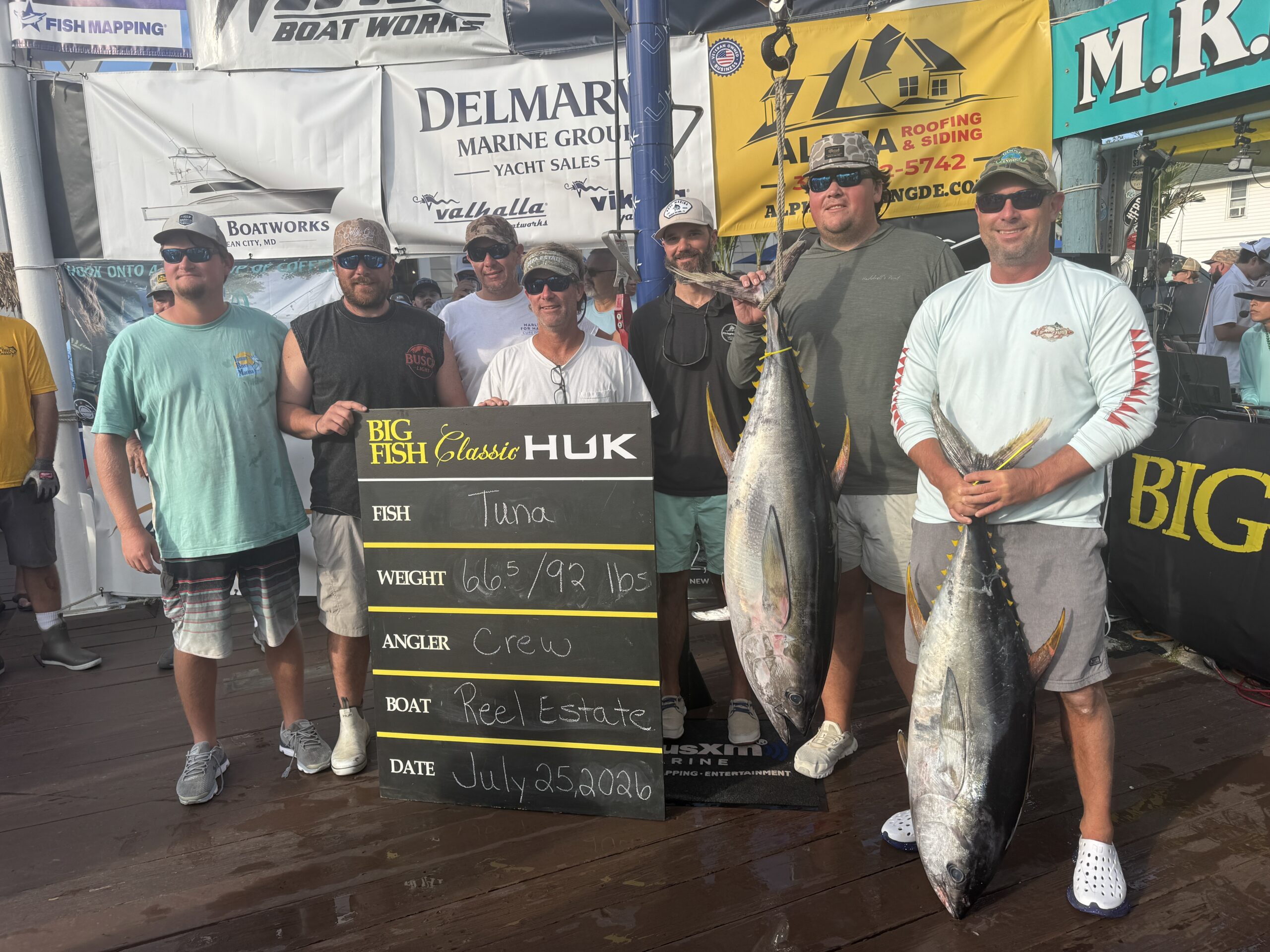 92 Pound Yellowfin Takes the Lead on Day 2 of the HUK Big Fish Classic