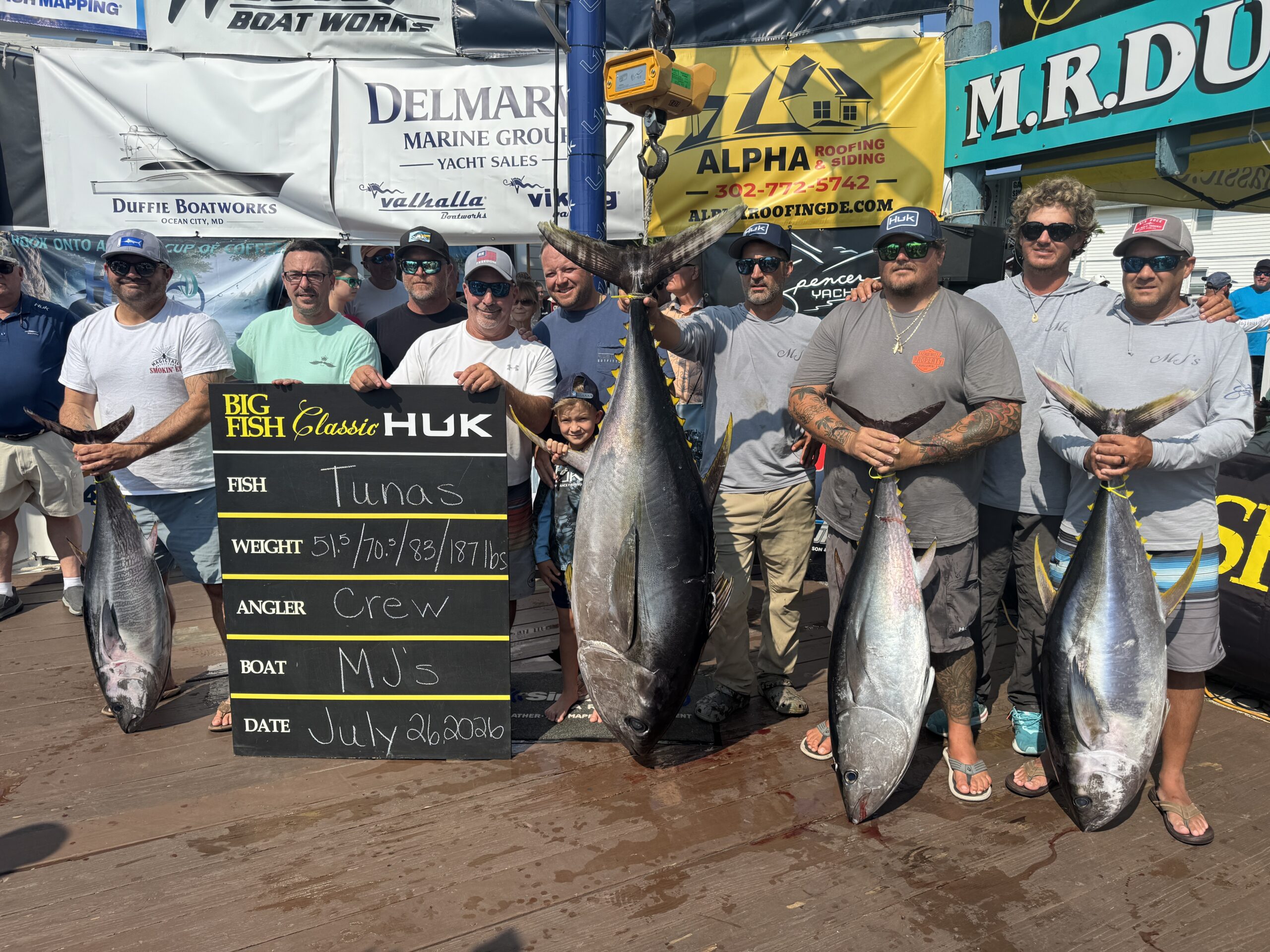 2026 HUK Big Fish Classic Results