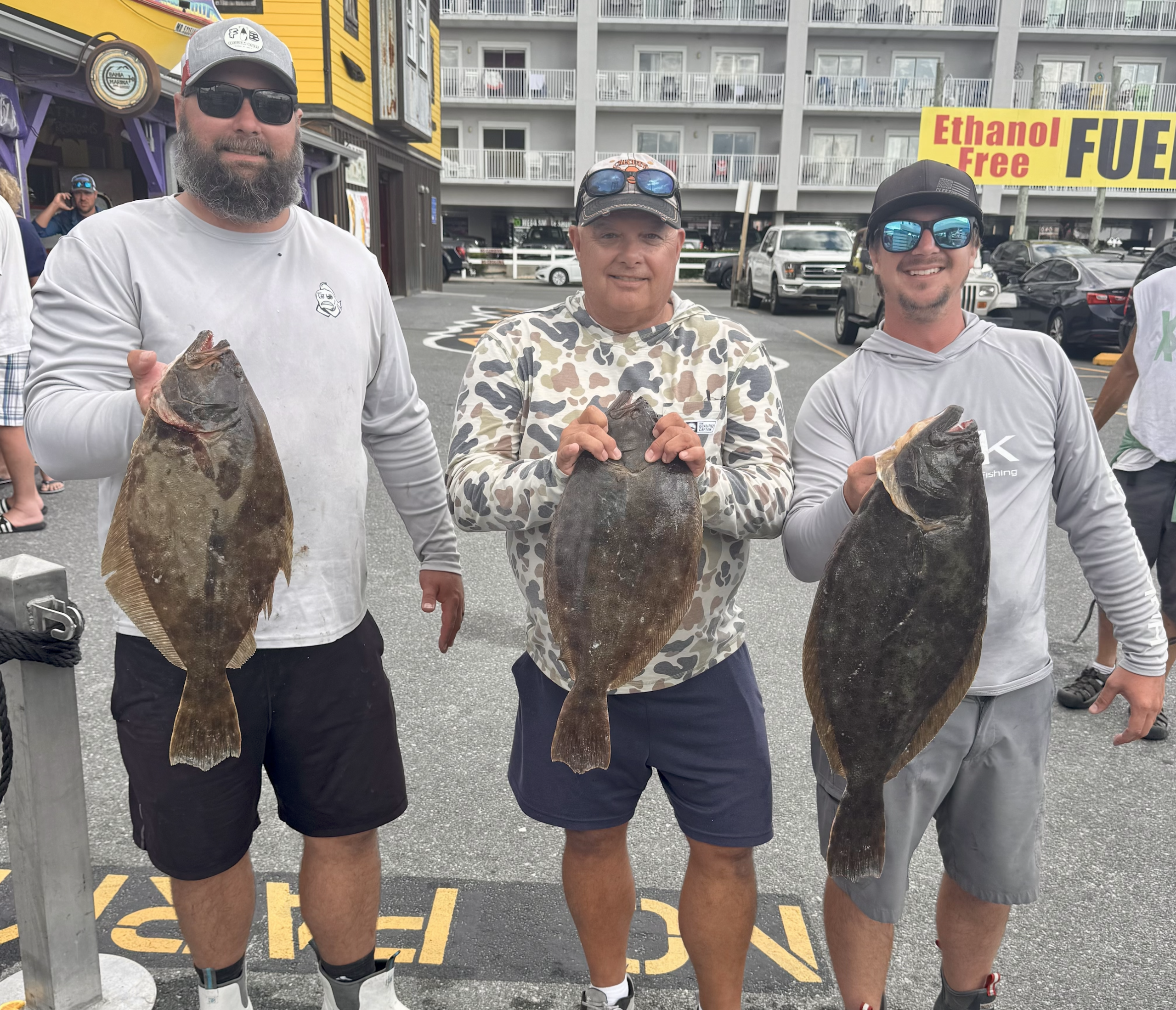 Day 1 at the Flounder Royale and Day 2 at OCMC Heels & Reels and Marlins for Mason
