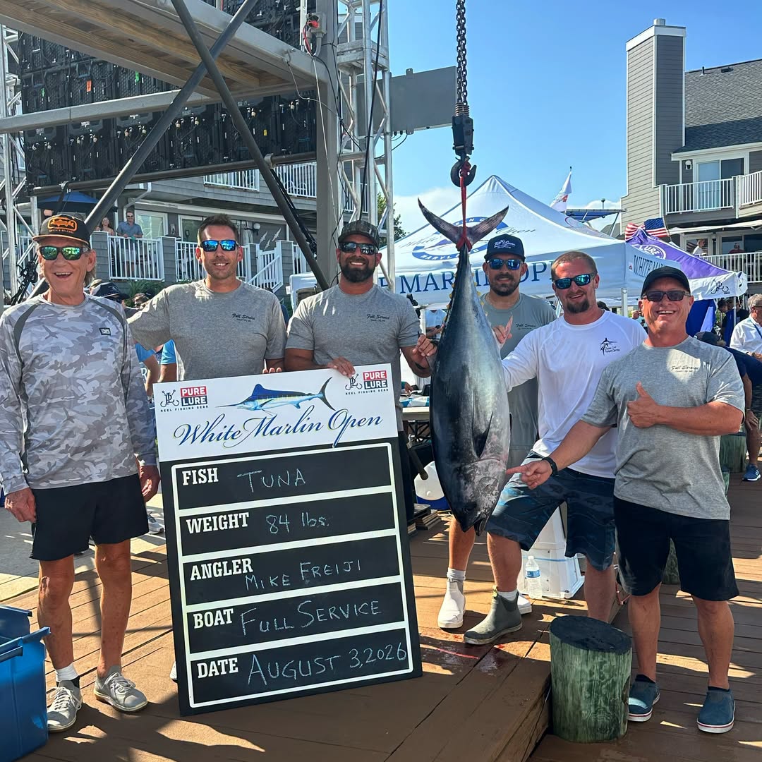 Tunas Hit the Board On A Rough Day 1 of the 53rd Annual White Marlin OpenI