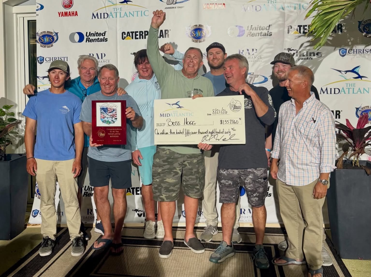 2026 MidAtlantic Tournament Results – Boss Hogg Wins Over $1.3 Million