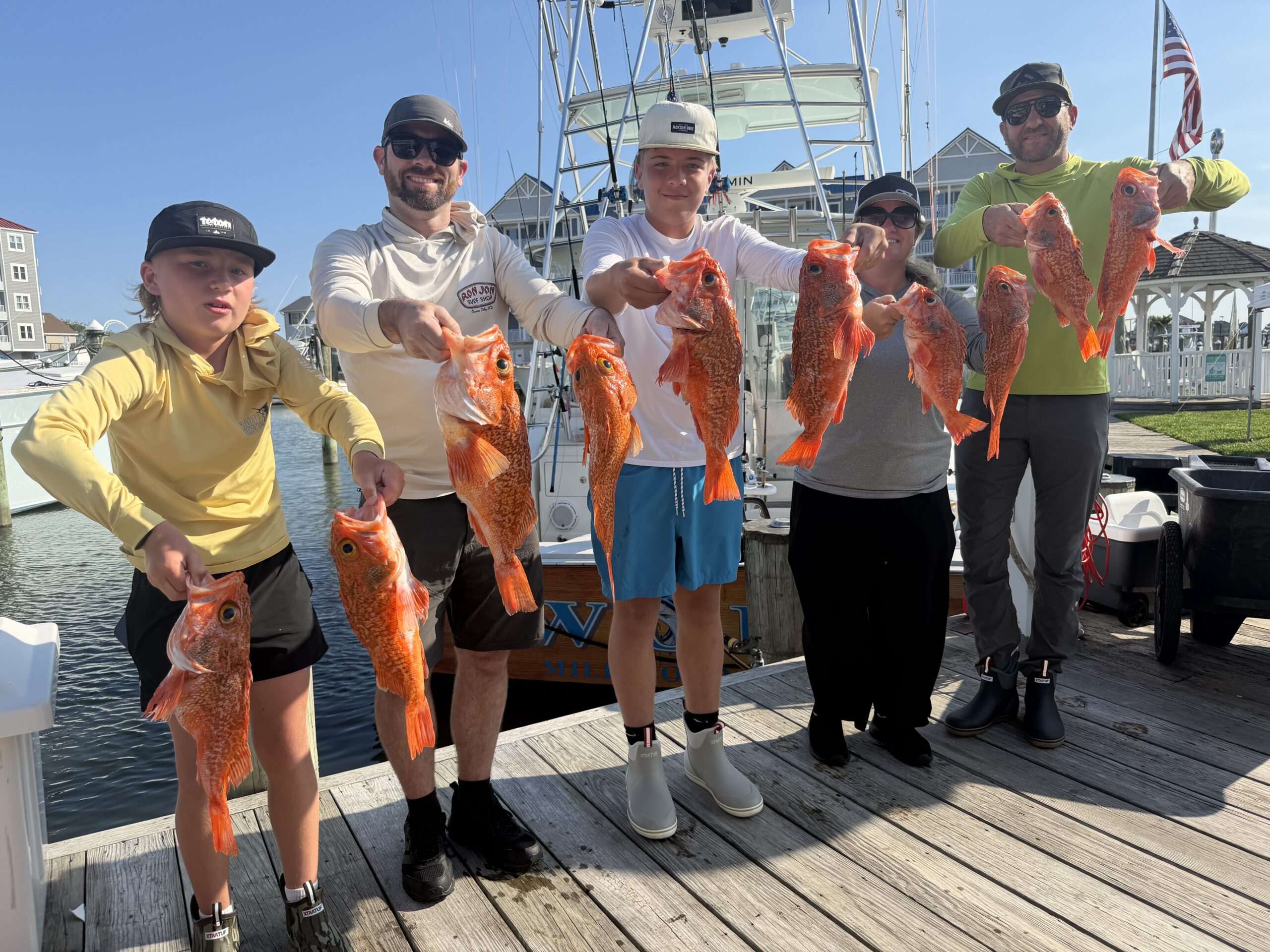 Sheepshead, Flounder, Tautog and Some BIG Blackbelly Rosefish