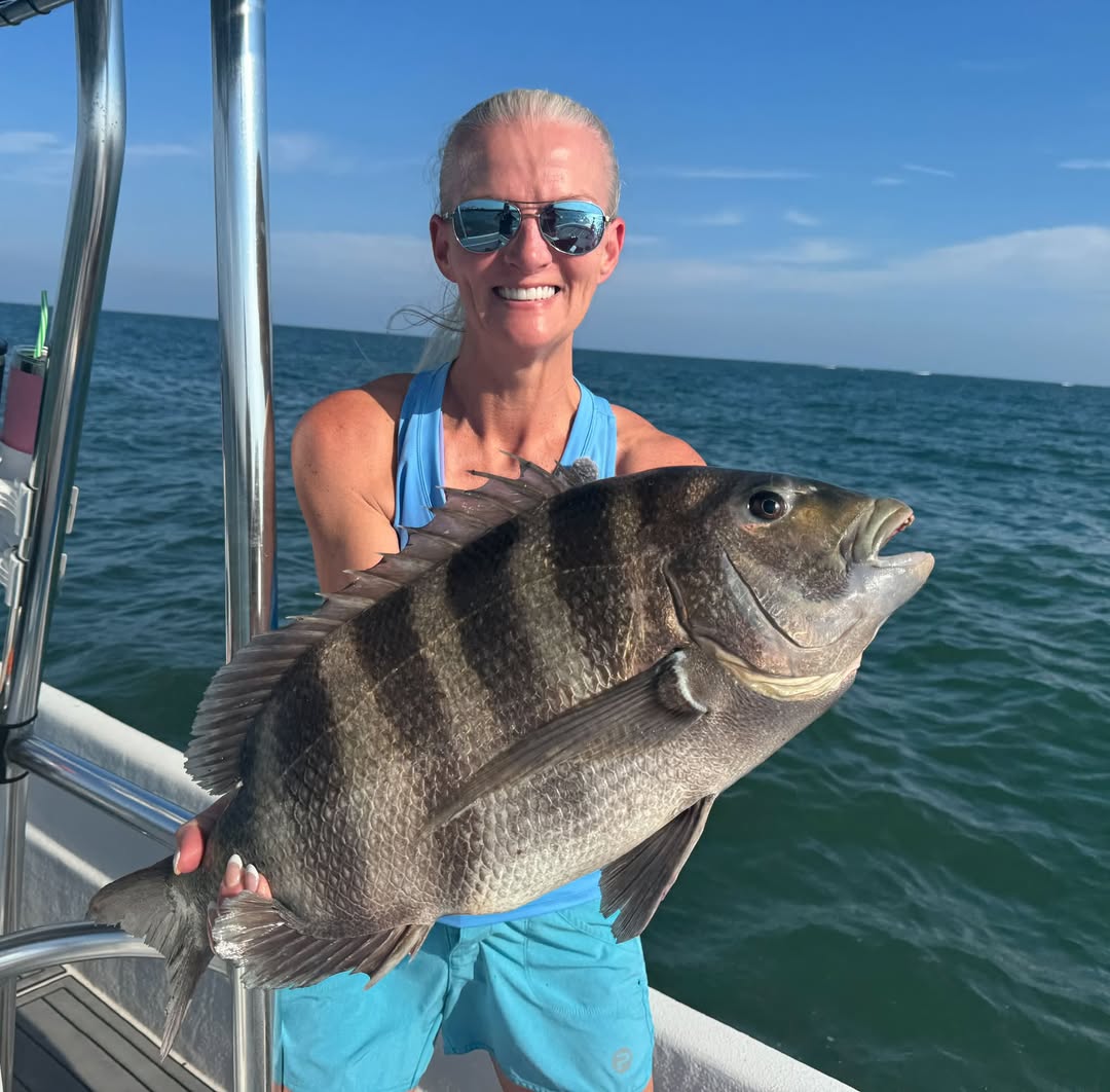 First Ever Sheepshead Was A Stud