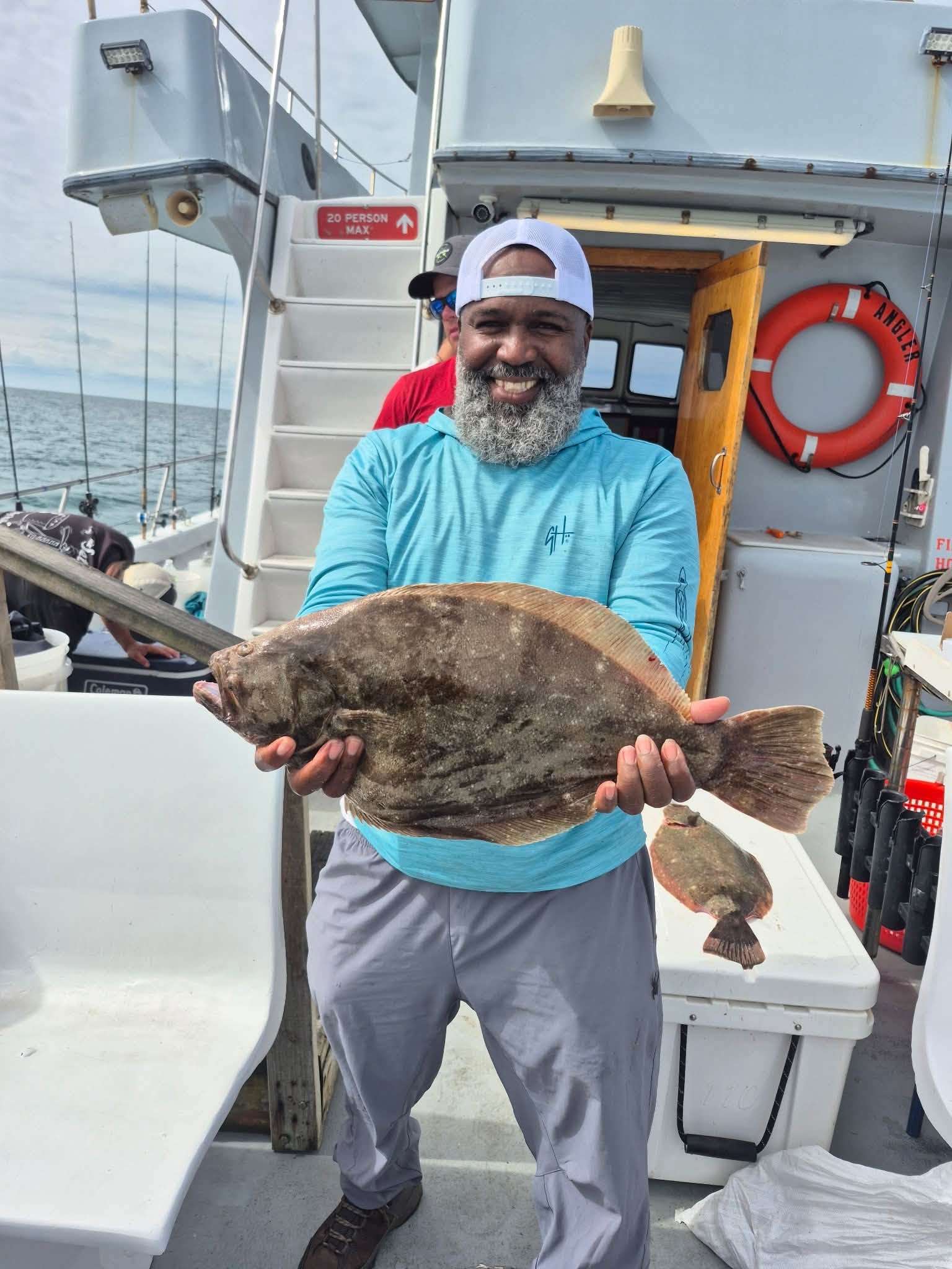 Good Sea Bass and Flounder Fishing In Perfect Weather