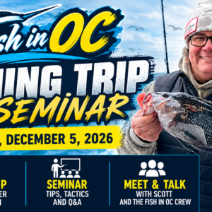 Fish in OC Fishing Trip & Seminar - Saturday, December 5, 2026