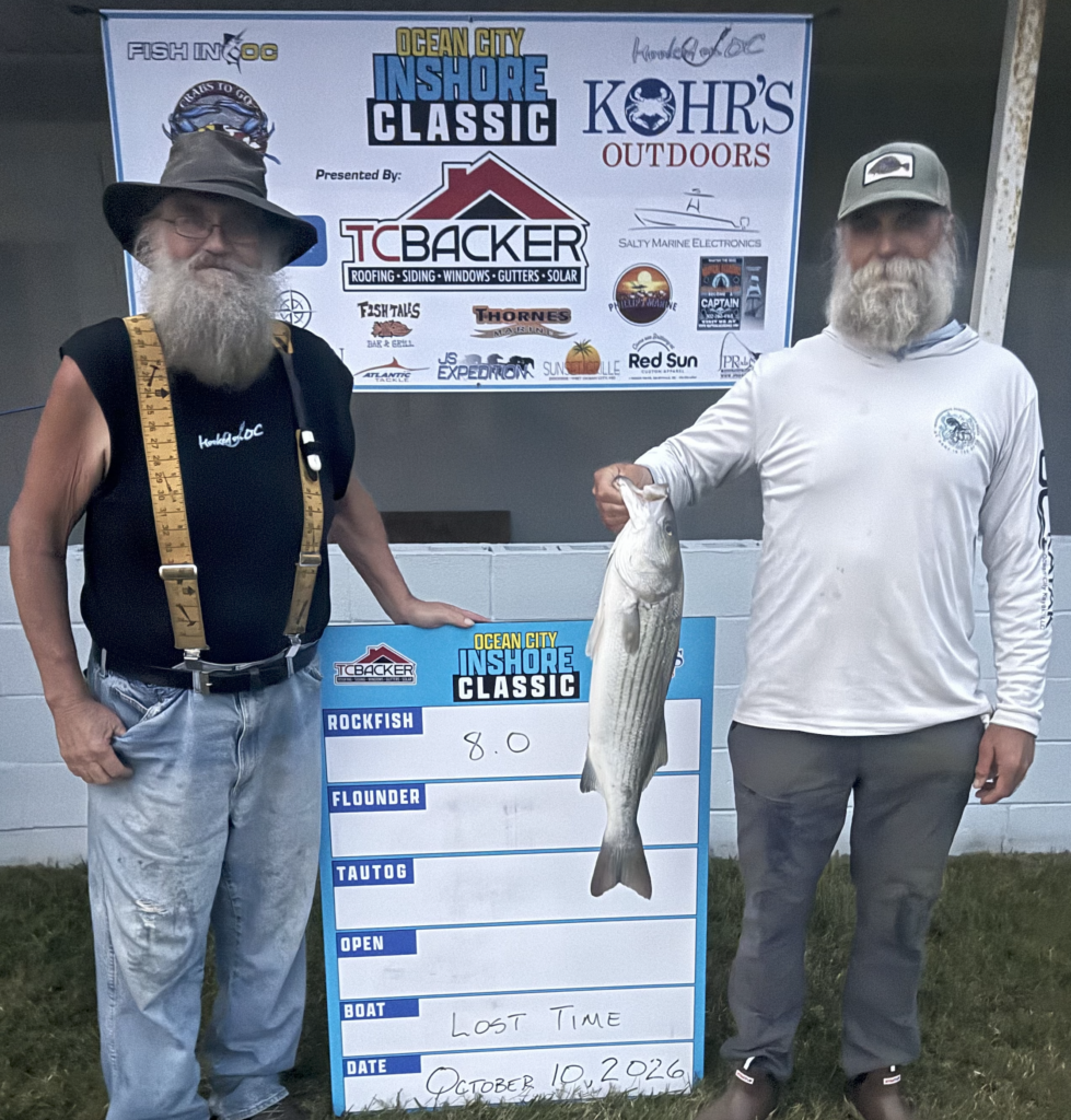BIG Swordfish & Sea Bass and Day 1 at the Ocean City Inshore Classic